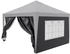 Tronitechnik 24MOVE Pavillon Seitenteile 2er-Set 2 x 3 m mit Fenster & Reißverschluss grau