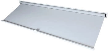 MCW Seitenwand für Pergola L41 weiß 3 x 3 m