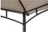Sunjoy Grill-Pavillon Linas Stoff 244 x 152 cm grau