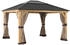 Sunjoy Zedernholz Gazebo Vorhang 335 x 393 cm khaki