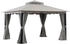 Sunjoy Gazebo Stoj Stoff 336 x 402 cm grau