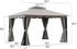 Sunjoy Gazebo Stoj Stoff 336 x 402 cm grau