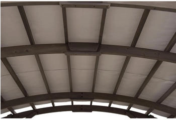Sunjoy Pergola Dajti Zedernholz 427 x 305 cm grau – Robuste Konstruktion für dauerhaften Genuss