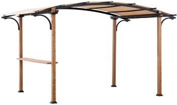 Sunjoy Pergola Skuta Stoff 406 x 259 cm beige
