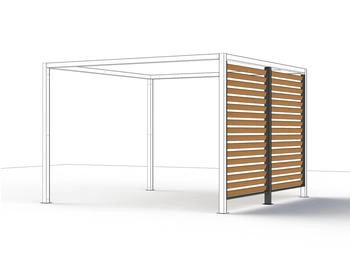Siena Garden Sichtblende Schattenmanufaktur für Pergola 300 cm