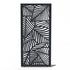 Weide Dekorative Aluminium Wand für Weide Pergola 0,93 m Blattdesign anthrazit