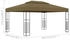 vidaXL Pavillon 3 x 4 m taupe 180 g/m² Stoff