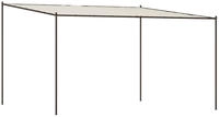 vidaXL Pavillon Wei&szlig; 4x4 m 180 g/m&sup2; Stoff und Stahl