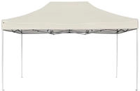 vidaXL Profi-Partyzelt Faltbar Aluminium 4,5x3 m Creme