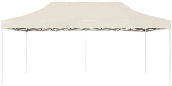 vidaXL Profi-Partyzelt faltbar Aluminium 6 x 3 m creme