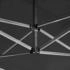 vidaXL Profi-Partyzelt faltbar mit Wänden Aluminium 4,5 x 3 m anthrazit