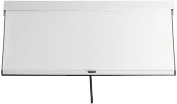 MCW Seitenwand für Pergola L46 weiß 3 x 3 m