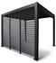 Gardenson Pergola-Seitenteil Metall 93 x 238,2 x 10 cm anthrazit (5536001901)