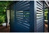 Gardenson Pergola-Seitenteil Mirador Classic & Deluxe Metall 113,3 x 238,2 x 10 cm anthrazit (5536002001)