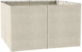 Outsunny Ersatzvorhang Kunststoff 205 x 352 cm beige (800000810860)