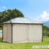 Outsunny Ersatzvorhang Kunststoff 205 x 352 cm beige (800000810860)