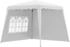 Outsunny Faltpavillon Metall 240 x 250 x 240 cm weiß (800000742811)