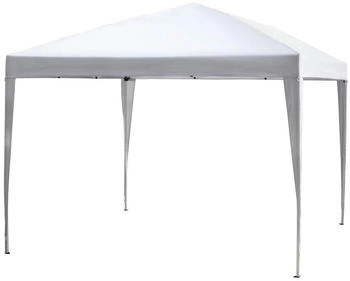 Outsunny Faltpavillon Metall 295 x 255 x 295 cm weiß (800000742815) Outsunny Faltpavillon Metall 295 x 255 x 295 cm weiß (800000742815)