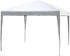 Outsunny Faltpavillon Metall 295 x 255 x 295 cm weiß (800000742815)