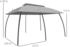 Outsunny Pavillon Metall 600 x 278 x 300 cm dunkelgrau (800000710766)