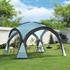pro.tec Pavillon Textil 345 x 247 x 345 cm hellblau/dunkelgrau (800000538445)