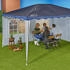 Relaxdays Pavillon-Seitenteile 2 Stück Textil 400 x 200 cm mehrfarbig (800000662139)