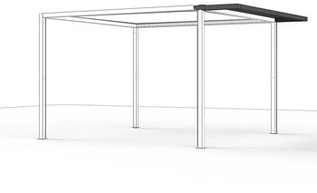 Siena Garden Pavillon-Dacherweiterung Metall 300 x 7,6 x 60 cm (171012431)