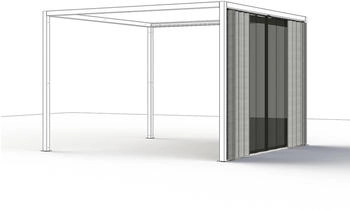 Siena Garden Pavillon-Vorhangset Metall 300 x 210 cm anthrazit (171012414)