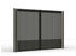 Siena Garden Seitenteile für Schattenmanufaktur silber-grau 300 x 210 cm