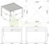 Weide Elektrische Deluxe Plus Aluminium Pergola 4 x 4 m mit LED
