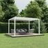 Ximax Pergola Shade Aluminium 300 x 400 cm weiß mit Beleuchtung