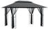 vidaXL Pavillon mit Seitenwänden anthrazit 400 x 300 x 270 cm Stahl