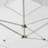 vidaXL Profi-Partyzelt faltbar mit Wänden Aluminium 3 x 3 m weiß