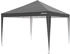 Tronitechnik 24MOVE Pavillon 3 x 3 m UV-Schutz 50+ Wasserdicht & winterfest mit Tasche grau