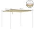 Outsunny Ersatzdach Kunststoff 260 x 6 x 350 cm beige (800000882283)