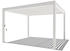 PergoLine Pergola Metall 400 x 255 x 360 cm weiß (800000821424)