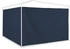 Relaxdays Pavillon-Seitenteile 2 Stück Kunststoff 300 x 200 cm dunkelblau (800000662078)