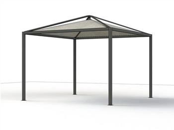 Siena Garden Pavillon-Dachbezug Textil 300 x 300 cm (171019203)