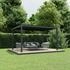 Ximax Pergola Shade Aluminium elektrisch 300 x 400 cm grau mit Beleuchtung