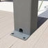 Toolport Pergola 3x6m mit Lamellendach (grau)