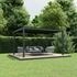 Ximax Pergola Shade Aluminium 300 x 400 cm dunkelgrau mit Beleuchtung