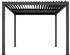 Ximax Pergola Shade Aluminium elektrisch 300 x 300 cm grau mit Beleuchtung