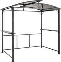 KONIFERA Grillpavillon "Roma" Au&szlig;enma&szlig;e BxT: 245x150 cm, Stahlgestell,