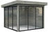 Palmako Pavillon Lenna Set 401 Slide grau tauchgrundiert 300 x 300 cm
