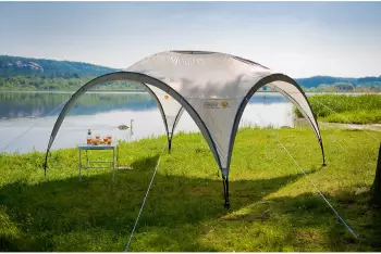 Coleman Event Shelter 450 x 450 cm white grey (302872) – Der ideale Begleiter für Ihre Outdoor-Events