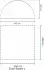 Coleman Event Shelter 450 x 450 cm white grey (302872)
