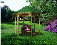 Karibu Pavillon "Lissabon" BxT: 299x260 cm