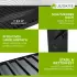 Juskys Lamellendach Tahiti 3 x 4 m Stahl anthrazit