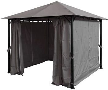QUICK STAR Nizza 300 x 300 cm grau