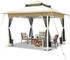 Vounot Folding garden arbour with mosquito net 3.6 x 3.6 m
